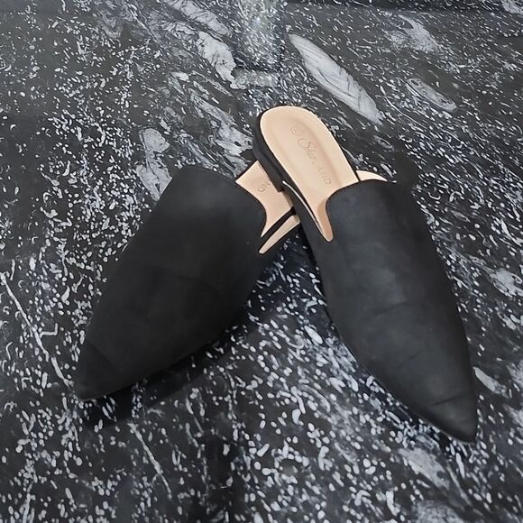 BRAND NEW SHOE LAND CALLY  MULES CLOSED POINTED TOE BACKLESS SLIP-ON SLIDES - Picture 14 of 15
